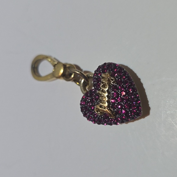 Juicy Couture Jewelry - Juicy Couture Pink Heart Charm